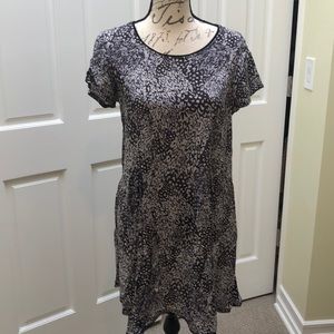 Trapeze style floral UO dress